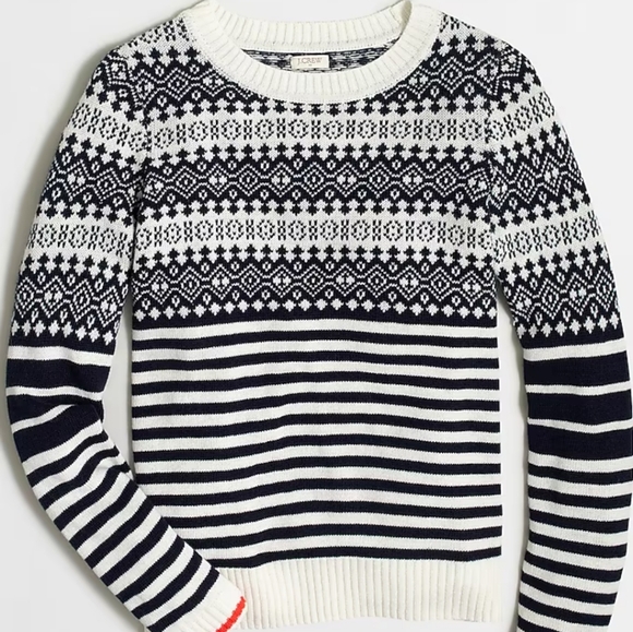 J. Crew Fair Isle Sweater - Picture 1 of 4